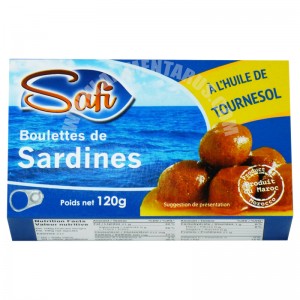 Balls Sardines With Sunflower Oil Safi