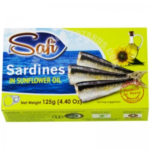 Safi Sardines With Sunflower Oil