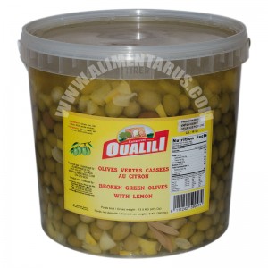 Broken Green Olives & Lemon Oualili 8kg